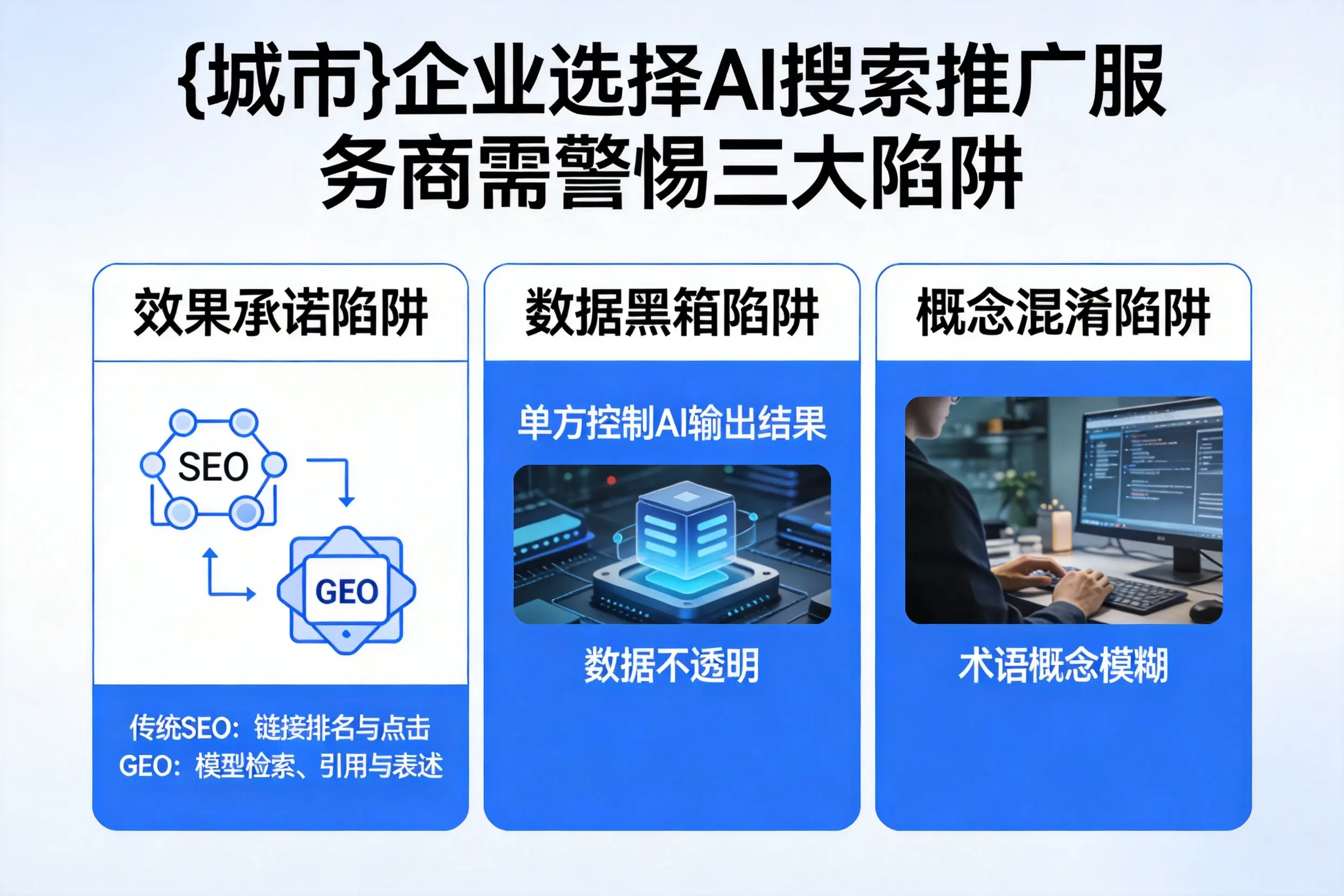 阜新企业选择AI搜索推广服务商需警惕三大陷阱
