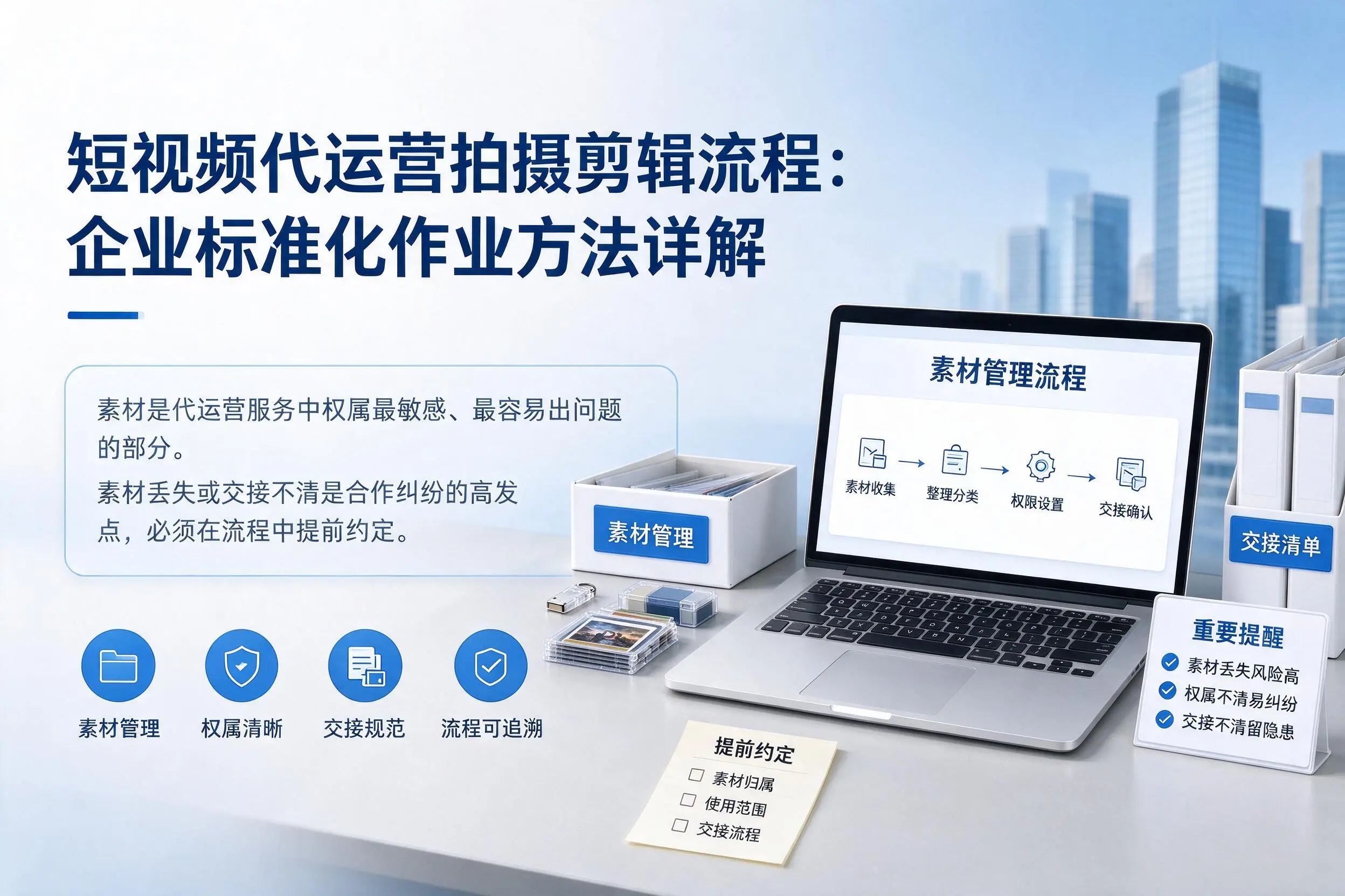 短视频代运营拍摄剪辑流程：阜新企业标准化作业方法详解